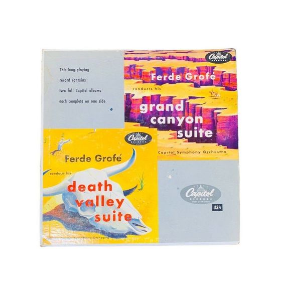 FERDE GROFE Grand Canyon + Death Valley Suite Vinyl 1951 • P272 Capitol Records - Picture 2 of 7